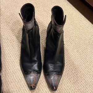 cute leather western boot